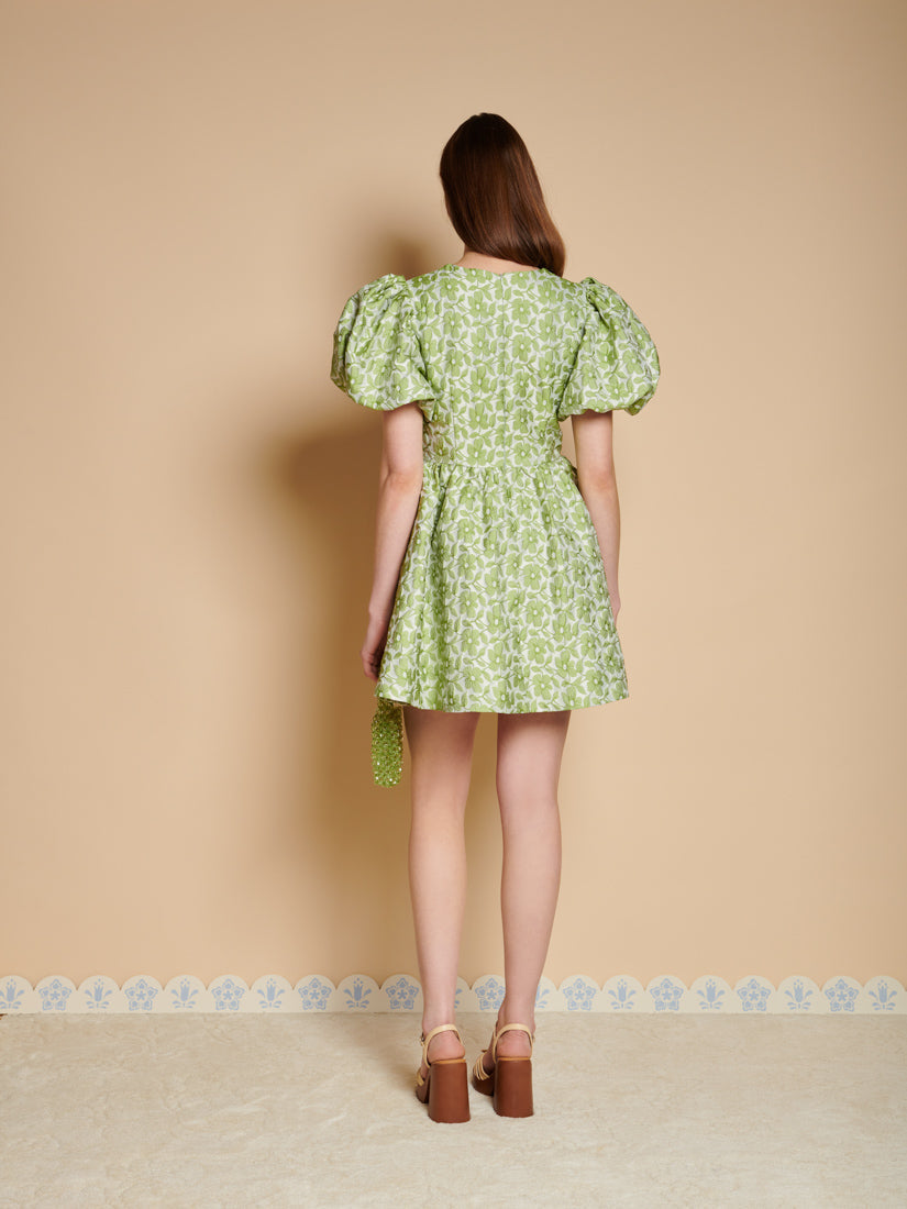 Freja Jacquard Mini Dress – Sister Jane