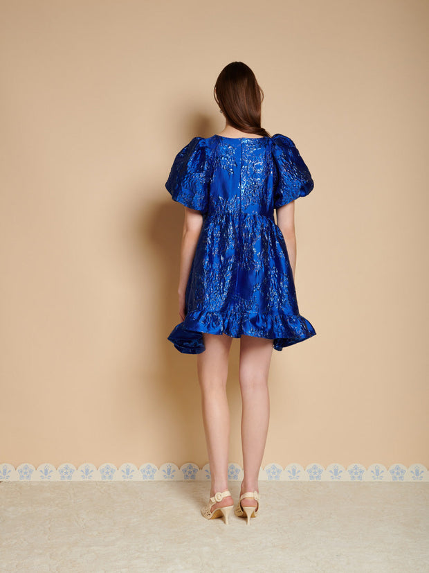 Watercolour Jacquard Mini Dress – Sister Jane