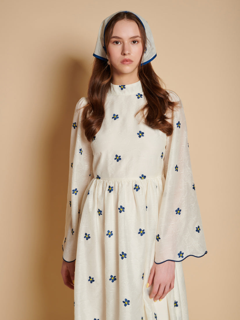 Livia Embroidered Midi Dress – Sister Jane