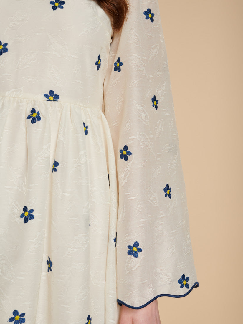 Livia Embroidered Midi Dress – Sister Jane