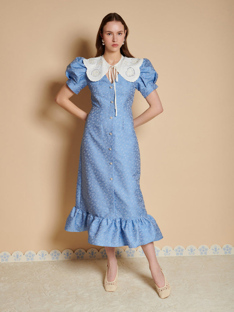 Alice Jacquard Midi Dress