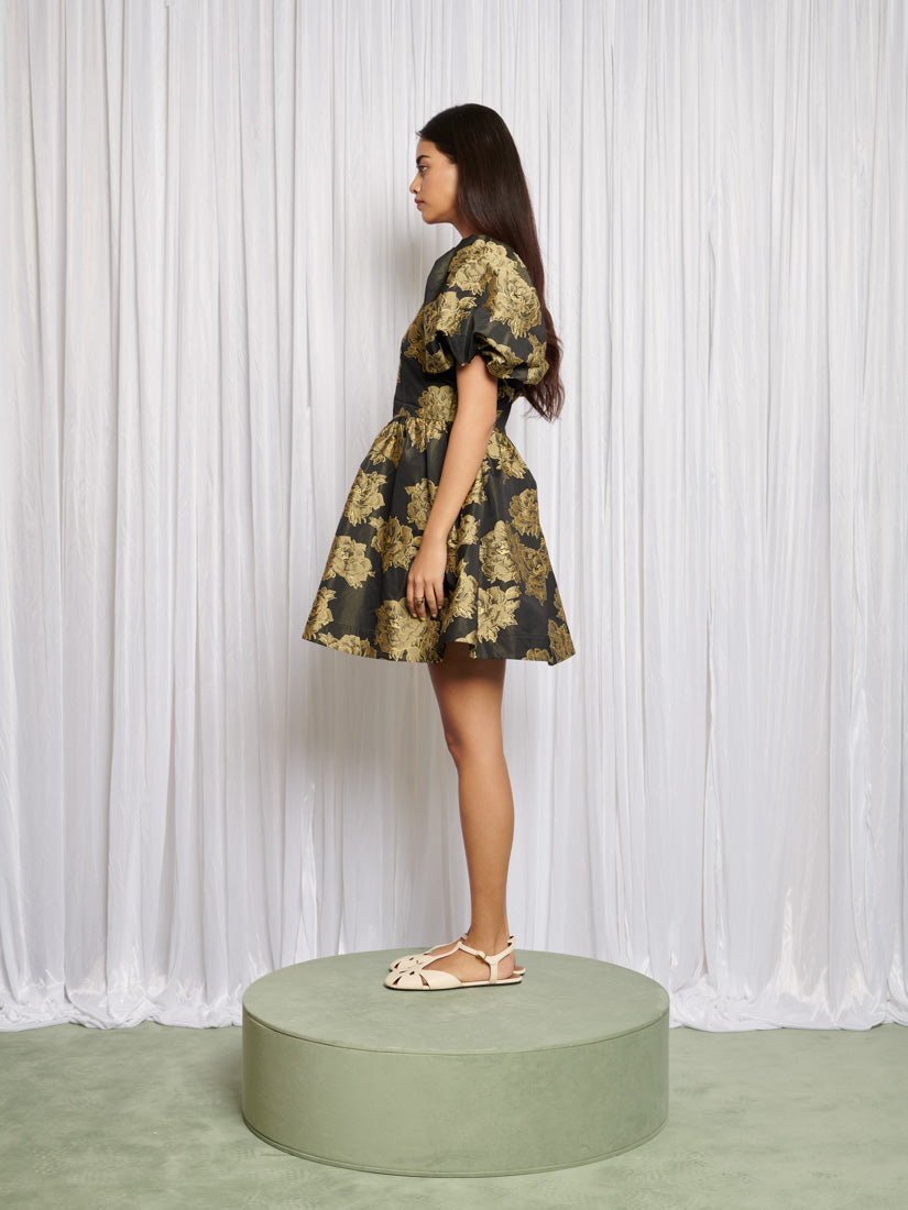 Clover Jacquard Mini Dress – Sister Jane