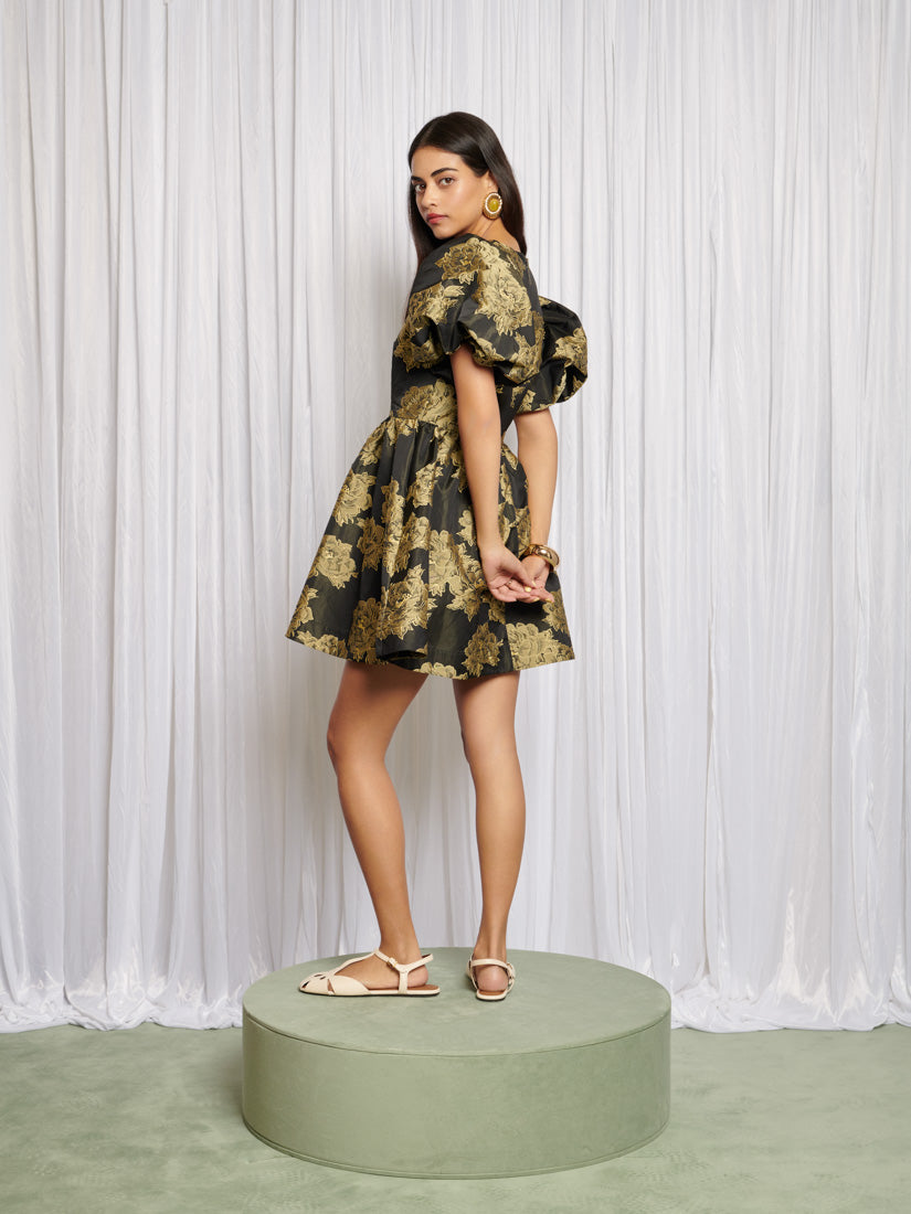 Clover Jacquard Mini Dress – Sister Jane