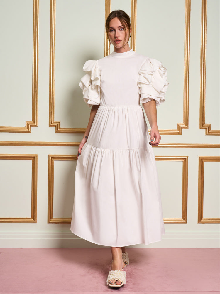 DREAM Chantilly Ruffle Sleeve Dress – Sister Jane