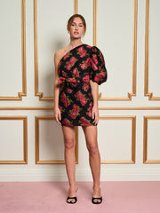 <b>DREAM</b> Begonia Jacquard Mini Dress