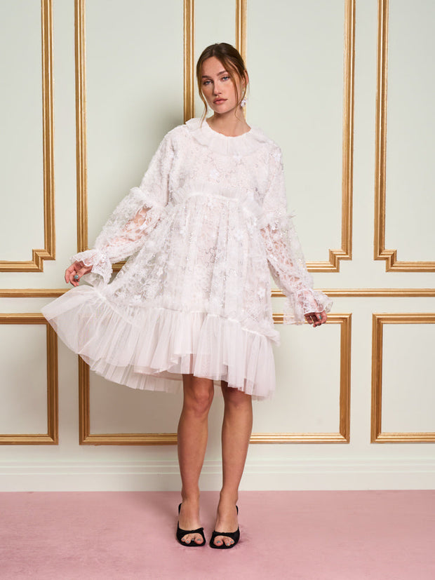 DREAM Dentelle Ruffle Tulle Dress – Sister Jane