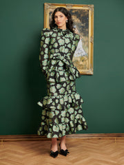 <b>DREAM</b> Wallace Floral Maxi Dress