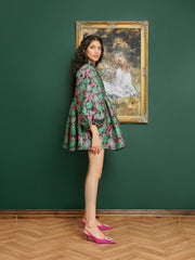 <b>DREAM</b> Rivera Jacquard Mini Dress