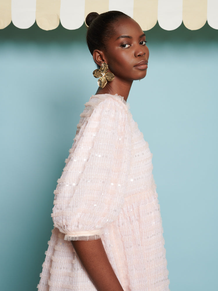 DREAM Rhubarb Sequin Mini Dress – Sister Jane