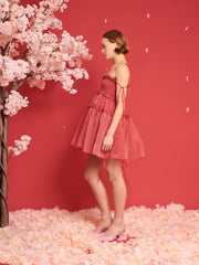 <b>DREAM</b> Calla Organza Mini Dress