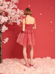 <b>DREAM</b> Calla Organza Mini Dress