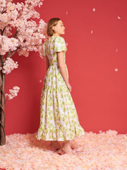 <b>DREAM</b> Picnic Jacquard Maxi Dress