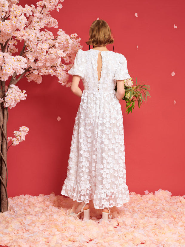 <b>DREAM</b> Swan Sequin Maxi Dress