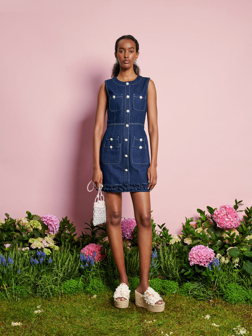 DREAM Rosie Denim Mini Dress – Sister Jane