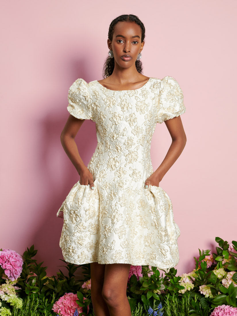 sister jane Medallion Rose Tulle Mini