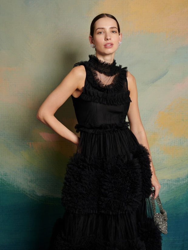 <b>DREAM</b> Black Swan Tulle Dress