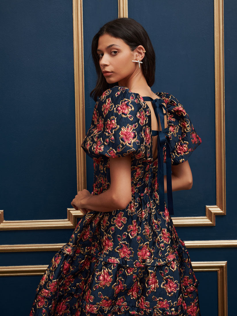 DREAM Fable Jacquard Midi Dress – Sister Jane