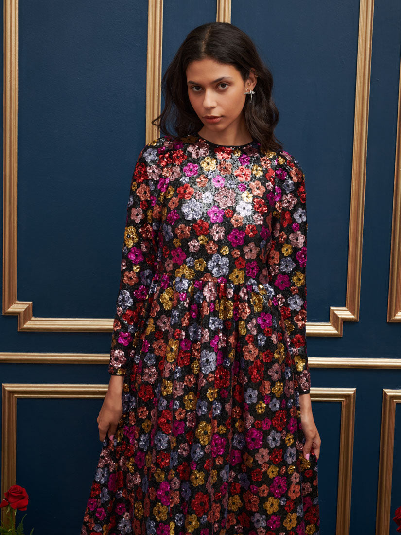 【sister jane】ドリーム Heir スパンコール マキシドレス DREAM Heir Sequin Maxi Dress – Sister Jane