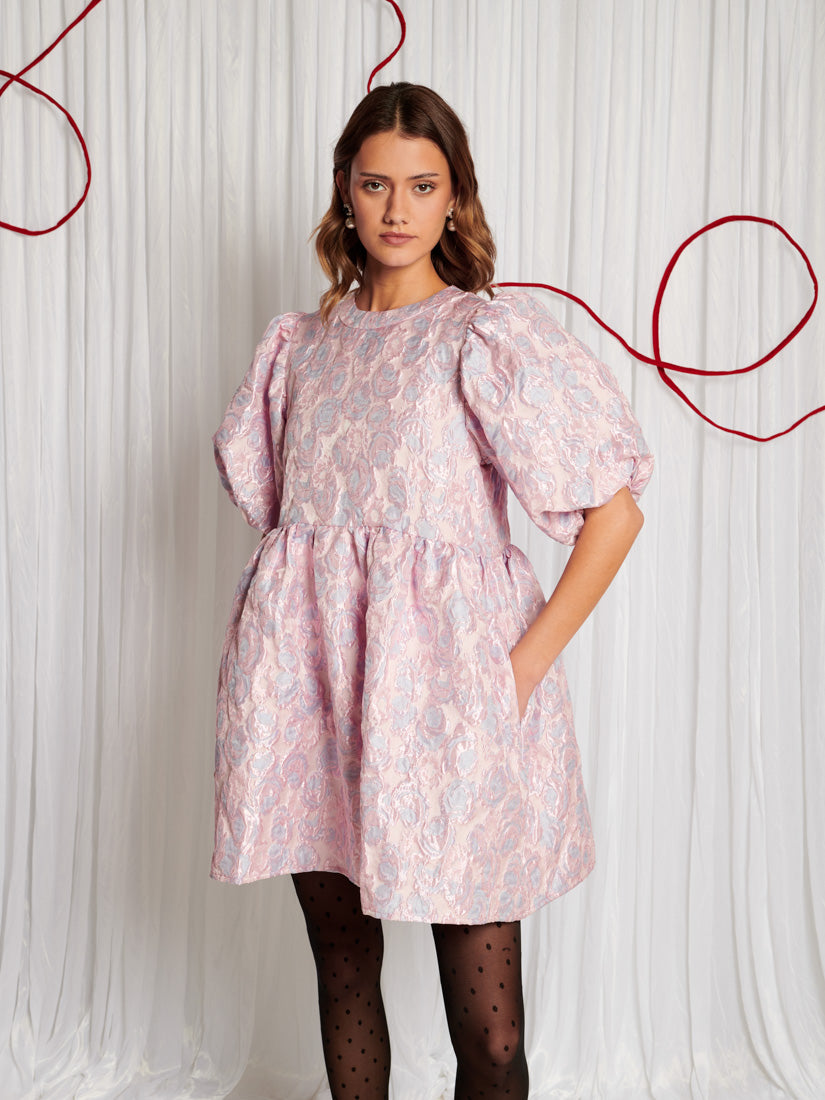 DREAM Brambling Jacquard Mini Dress