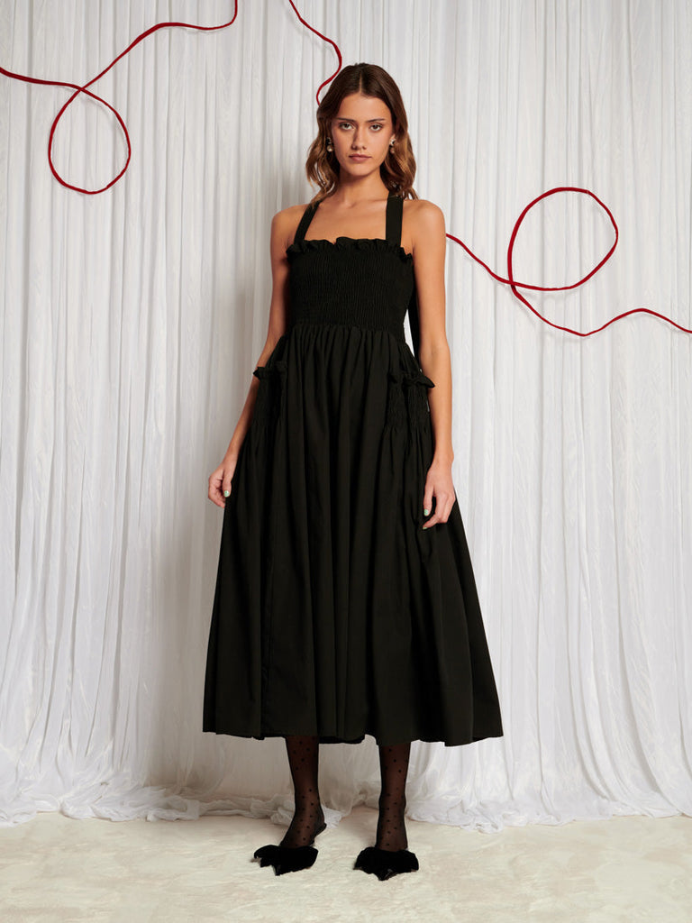DREAM Heartstrings Cross Straps Midi Dress – Sister Jane