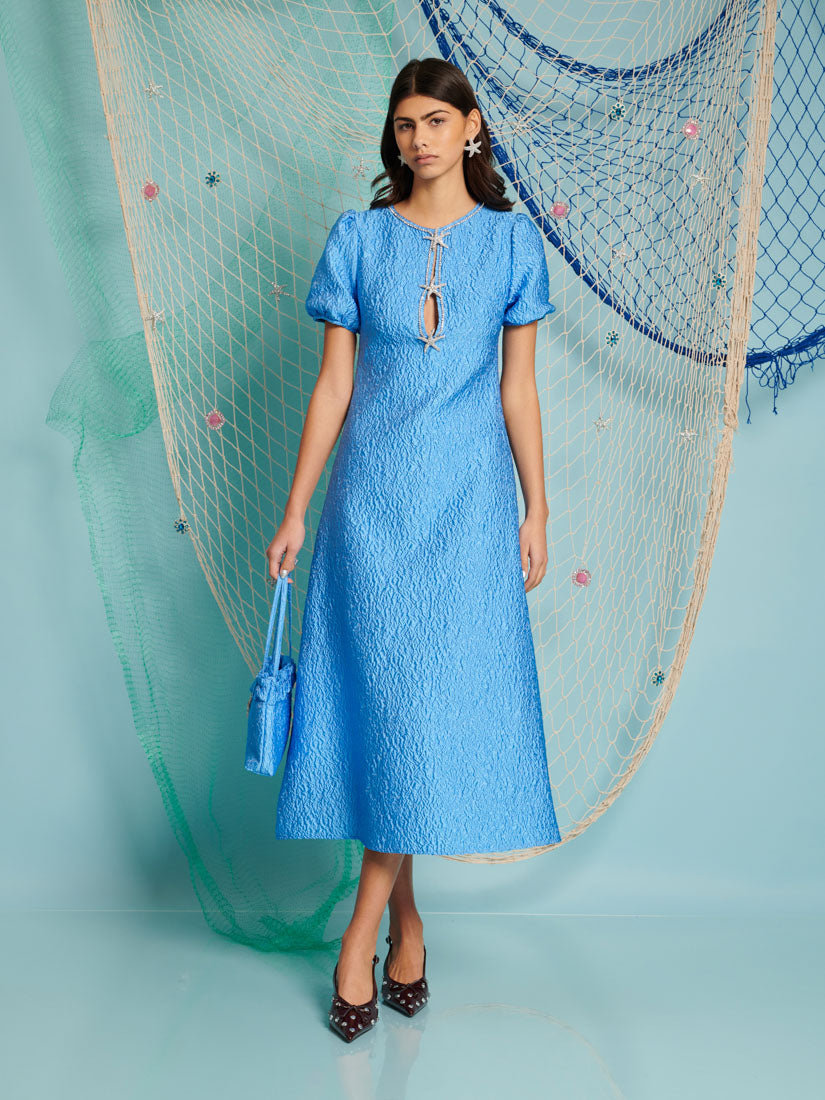 DREAM Reef Jacquard Midi Dress – Sister Jane