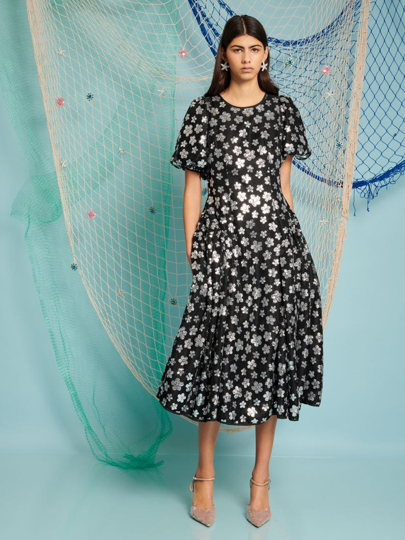 DREAM Starboard Sequin Midi Dress