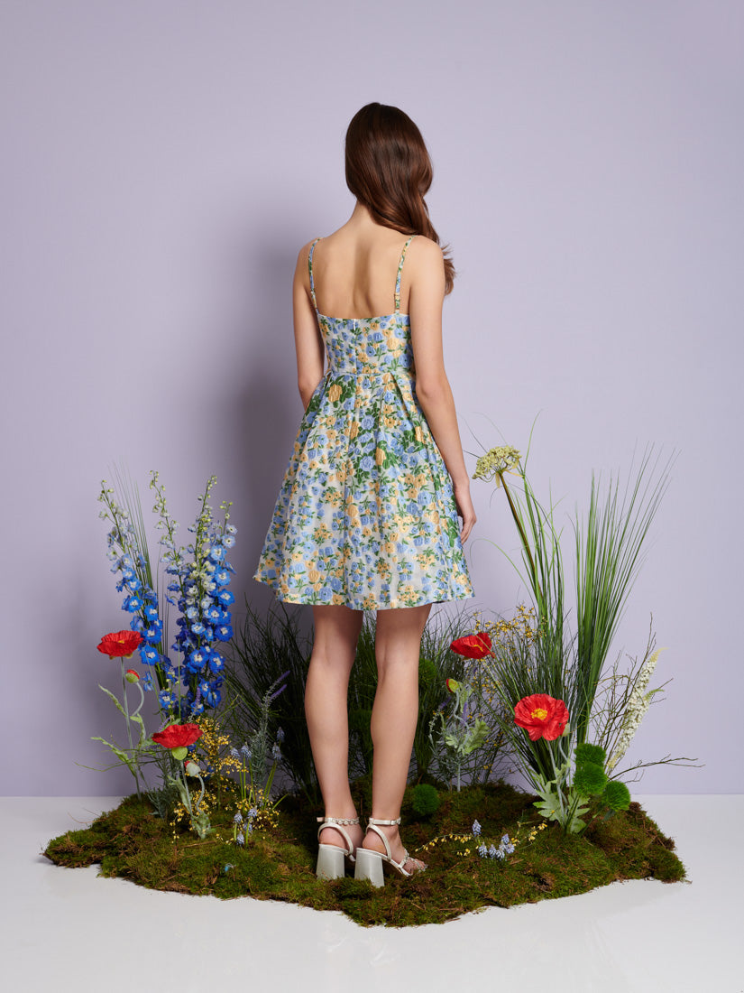 大人可愛い【Sister Jane】DREAM マリア ミディ スカート DREAM Marigold Jacquard Mini Dress – Sister Jane