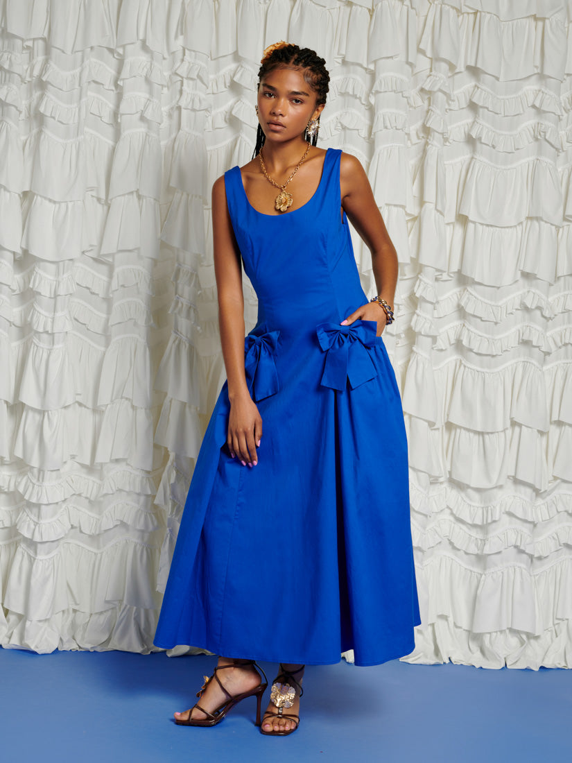 DREAM Blue Diary Midi Dress  Sister Jane