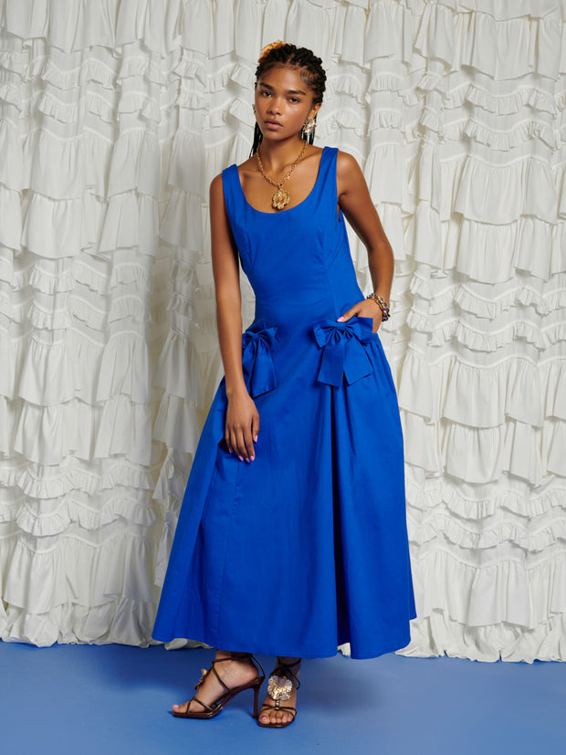 <b>DREAM</b> Blue Diary Midi Dress