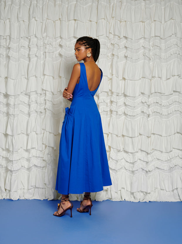 <b>DREAM</b> Blue Diary Midi Dress