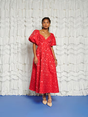 <b>DREAM</b> Maria Jacquard Midi Dress