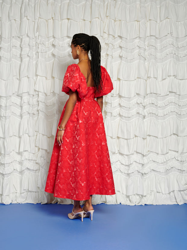 <b>DREAM</b> Maria Jacquard Midi Dress