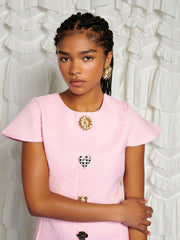 <b>DREAM</b> Dorada Jacquard Mini Dress