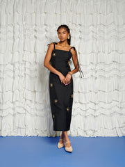 <b>DREAM</b> Sol De Noche Beaded Midi Dress