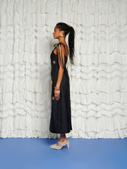 <b>DREAM</b> Sol De Noche Beaded Midi Dress
