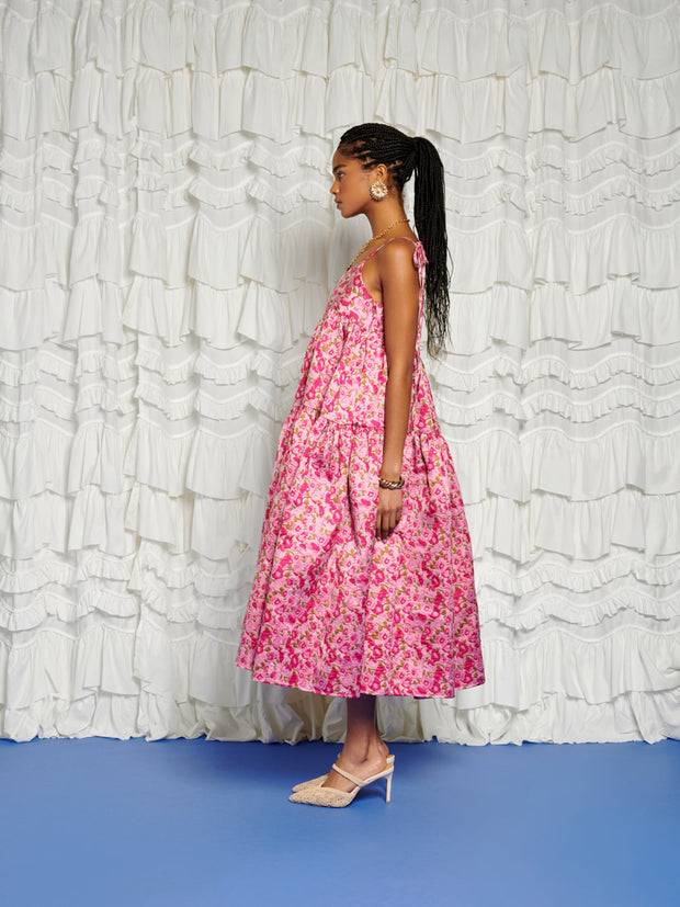 <b>DREAM</b> Primavera Jacquard Midi Dress