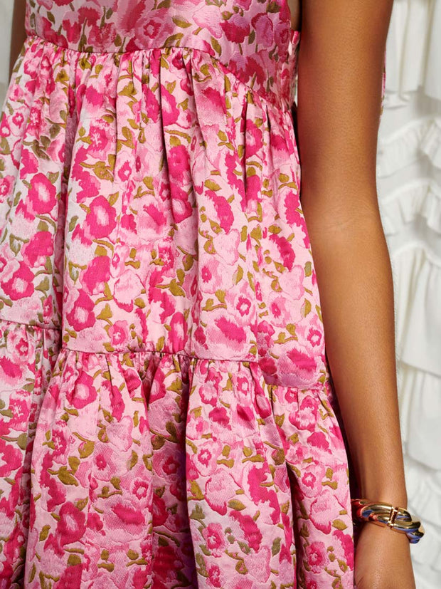<b>DREAM</b> Primavera Jacquard Midi Dress