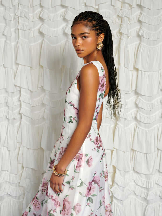 <b>DREAM</b> Alma Floral Midi Dress