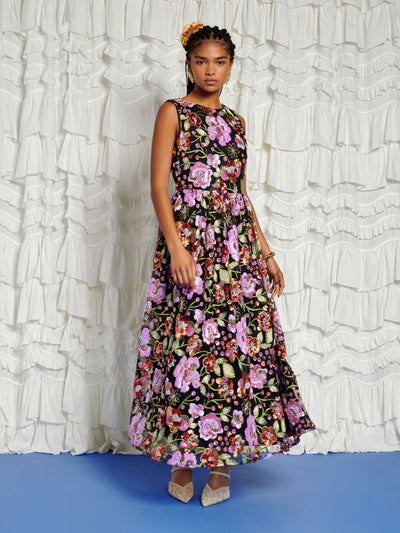 <b>DREAM</b> Luz Beaded Maxi Dress