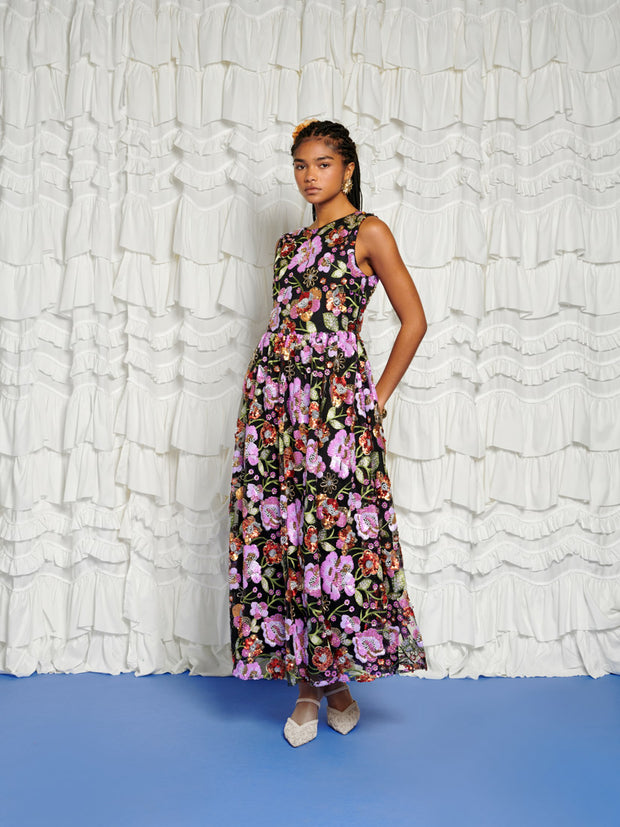 <b>DREAM</b> Luz Beaded Maxi Dress