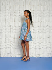 <b>DREAM</b> Azul Embellished Mini Dress