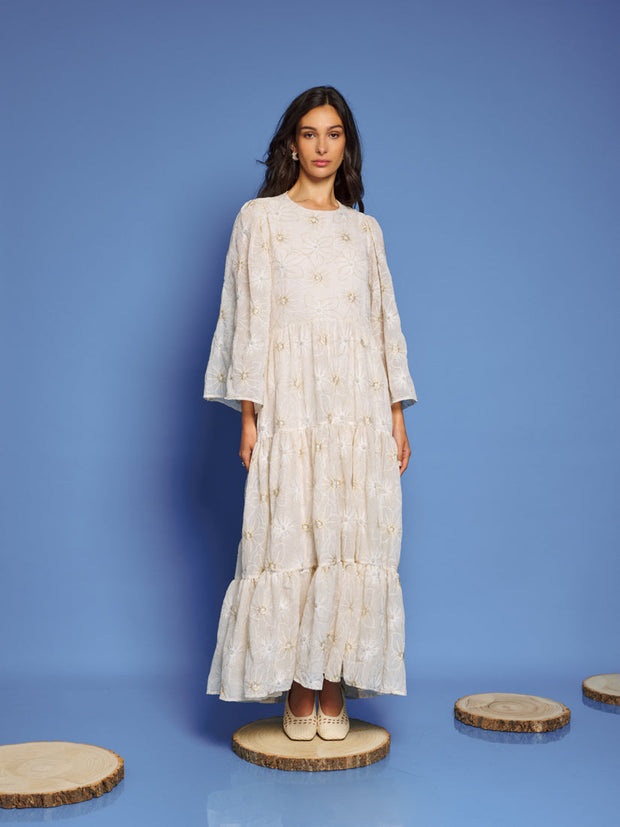 <b>DREAM</b> Faye Embroidered Maxi Dress