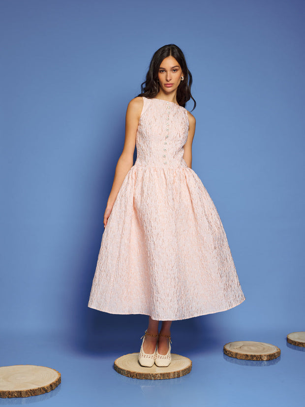 <b>DREAM</b> Sun Soaked Jacquard Midi Dress