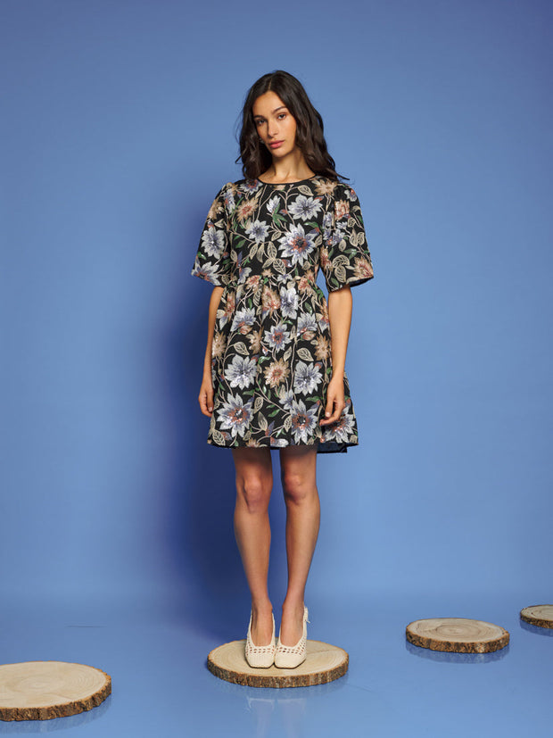 <b>DREAM</b> Woodland Embroidered Mini Dress