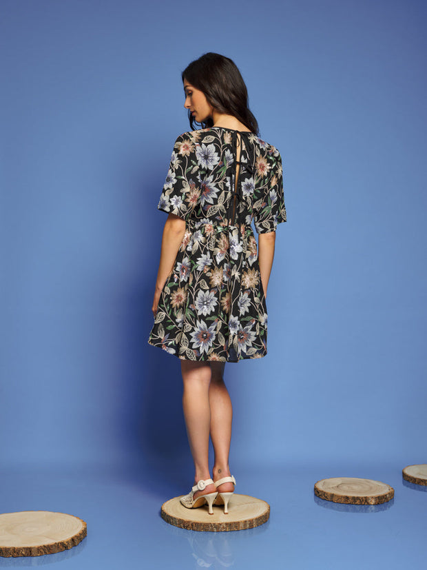 <b>DREAM</b> Woodland Embroidered Mini Dress