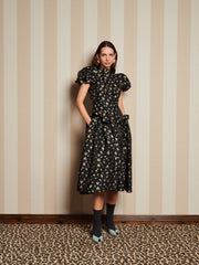 <b>DREAM</b> Tea Rose Jacquard Midi Dress