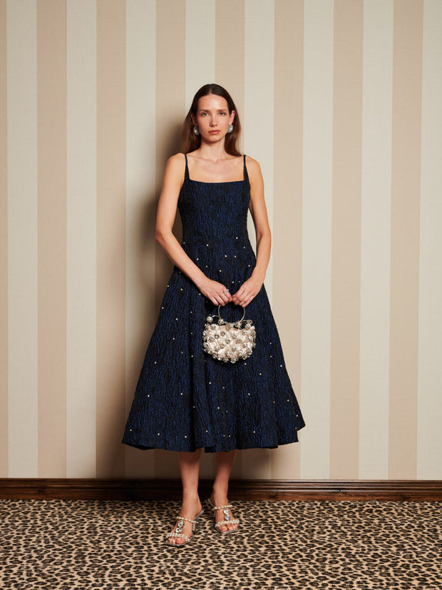 <b>DREAM</b> Maison Gem Jacquard Midi Dress