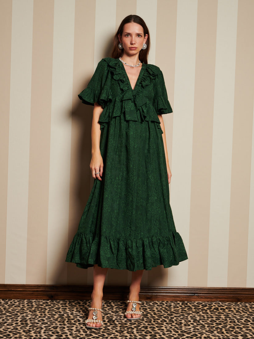 DREAM Vanity Jacquard Maxi Dress – Sister Jane