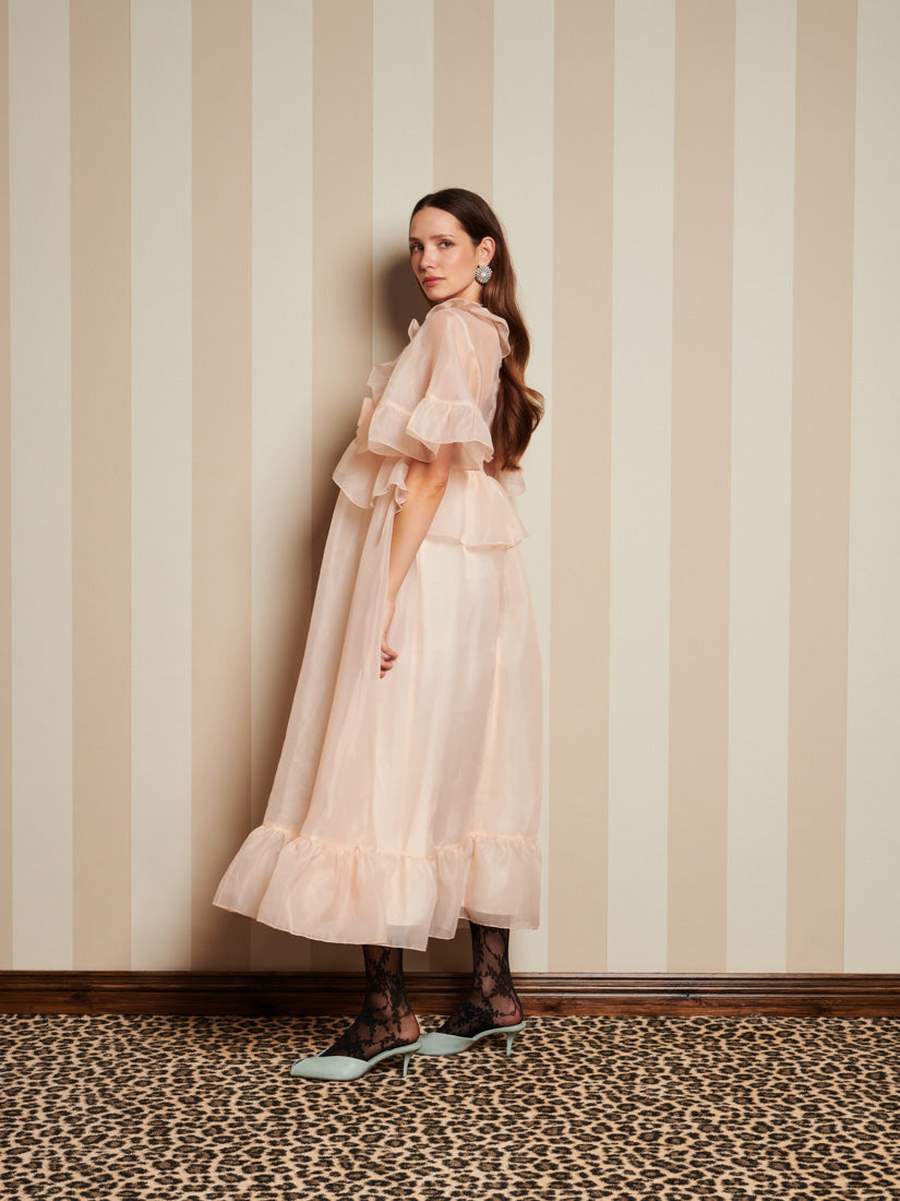DREAM Harmony Organza Maxi Dress – Sister Jane