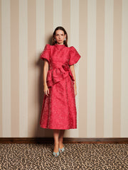 <b>DREAM</b> Boudoir Jacquard Midi Dress